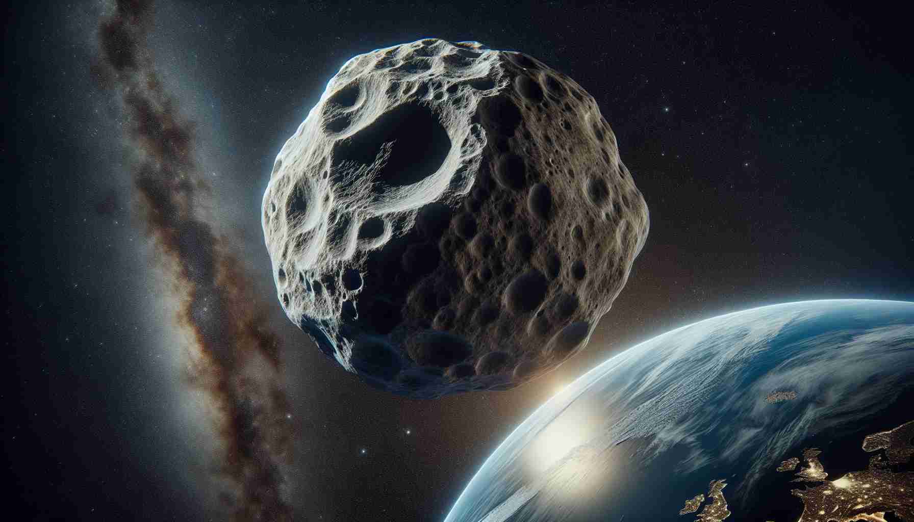 Ogromny asteroida minie Ziemię dziś – kosmicznie mówiąc