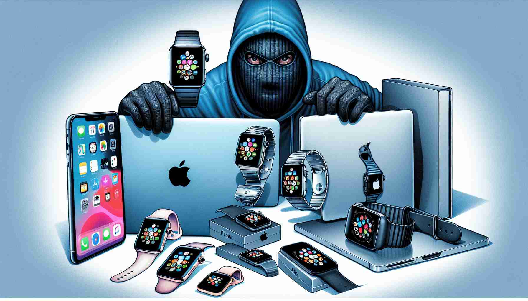 Apple Products Stolen by Serial Target Thief Valued at Nearly $10k!