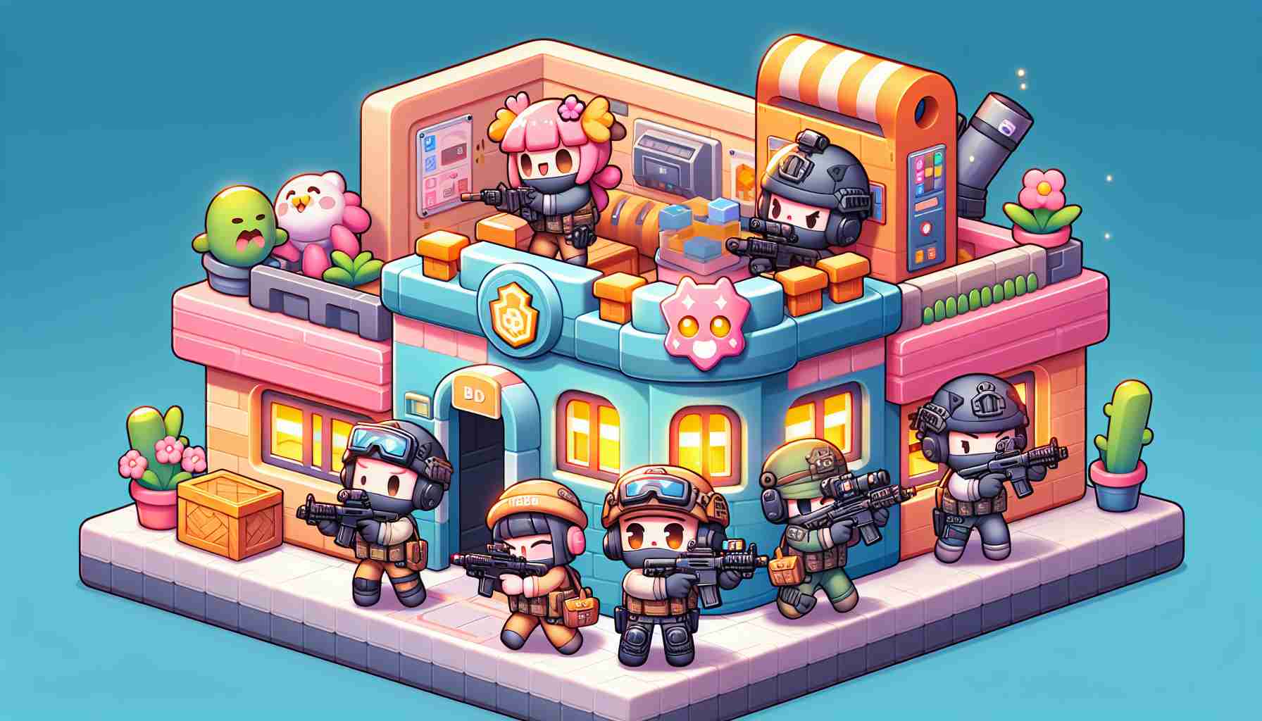 Rainbow Six Breach-and-Clear Tactics Get A Cute Twist in New Mobile Game