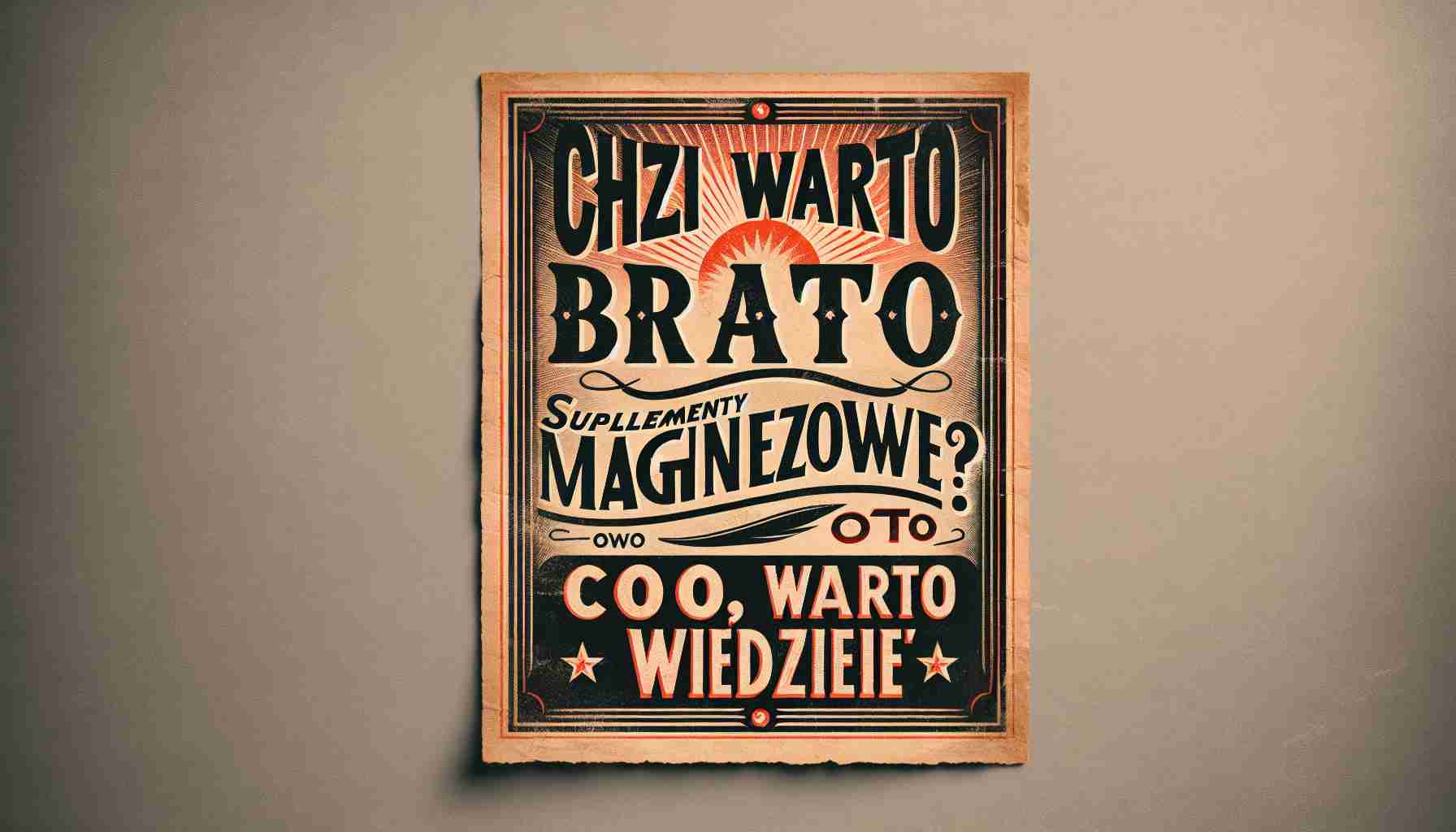 Czy warto brać suplementy magnezowe? Oto, co warto wiedzieć