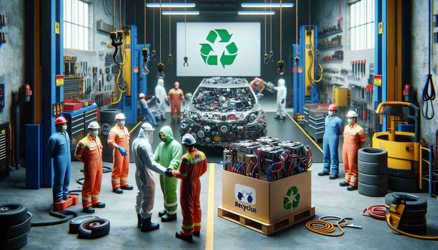 Recyclus Teams Up with UK Garages for EV Battery Recycling