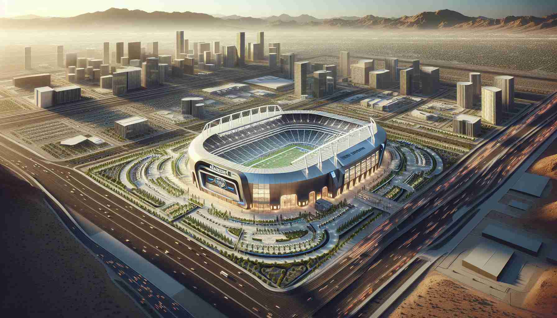 Apple Maps of Allegiant Stadium in Las Vegas Shows Stunning New Imagery