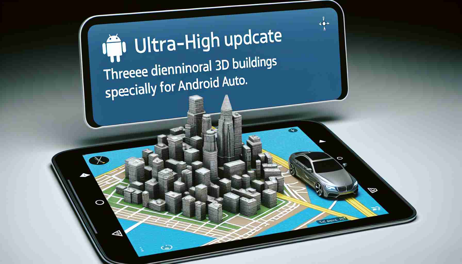 The Latest Google Maps Update Brings 3D Buildings to Android Auto