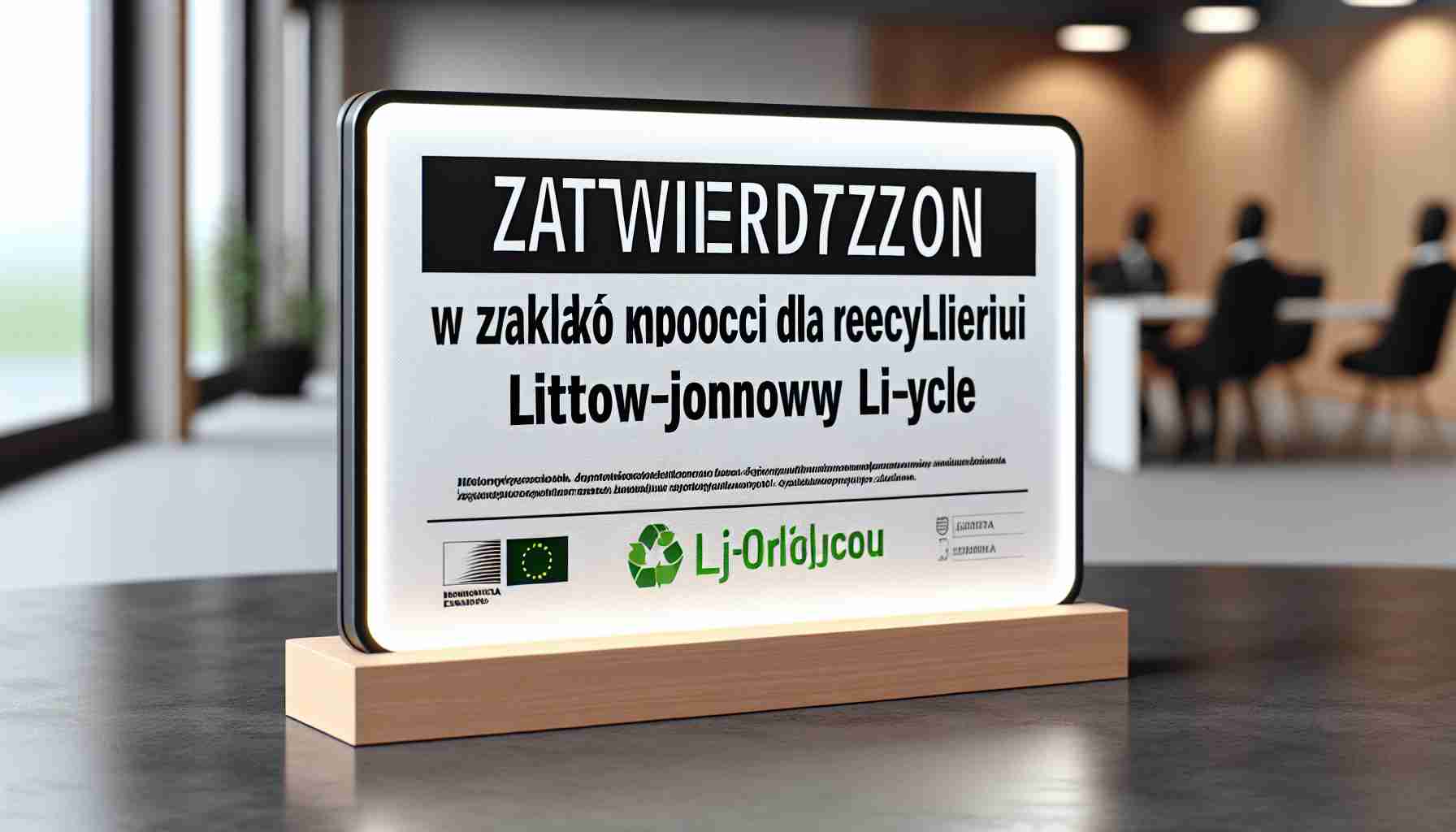 Zatwierdzono dotację w wysokości 6,4 mln EUR dla zakładu recyklingu baterii litowo-jonowych Li-Cycle