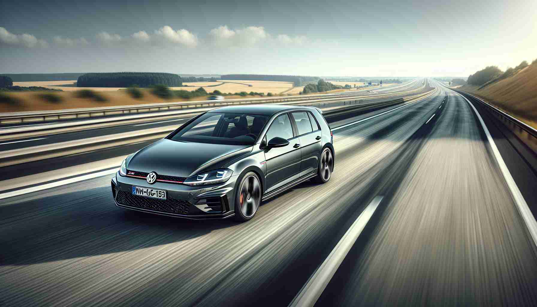 Zobacz, jak Volkswagen Golf GTI Clubsport rządzi na niemieckiej Autostradzie