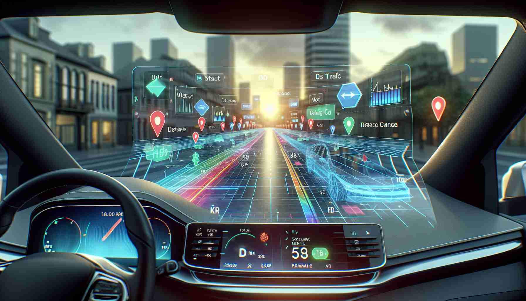 A Glimpse of the Future: Your Car Windshield as the Ultimate 3D Map Navigator