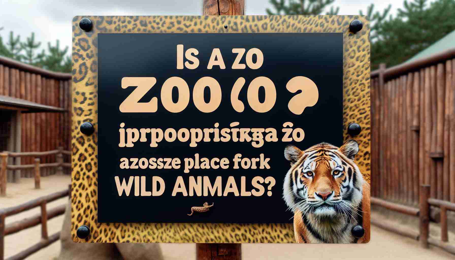 Czy ogród zoologiczny to odpowiednie miejsce dla dzikich zwierząt?