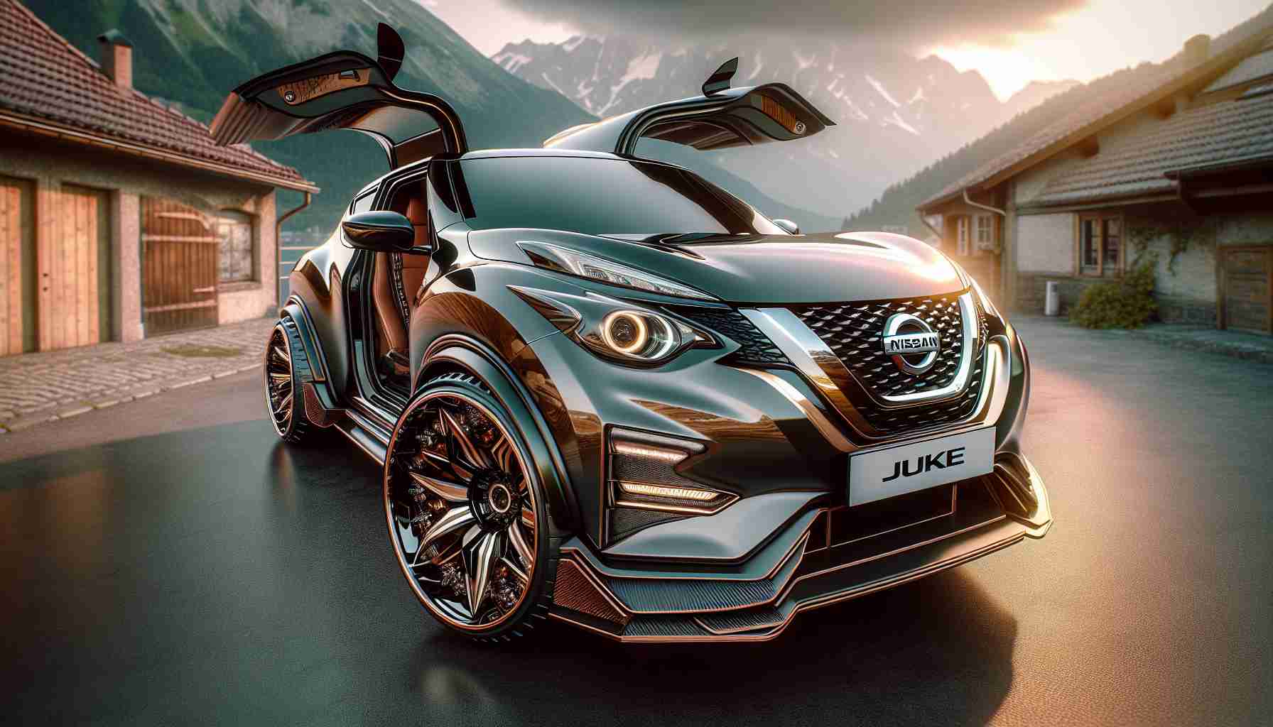 Unikalny Facelifting Nissan Juke z niesamowitym wnętrzem