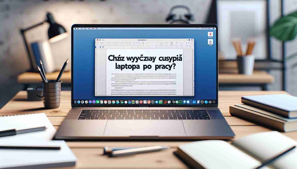 Czy wyłączać czy usypiać laptopa po pracy?