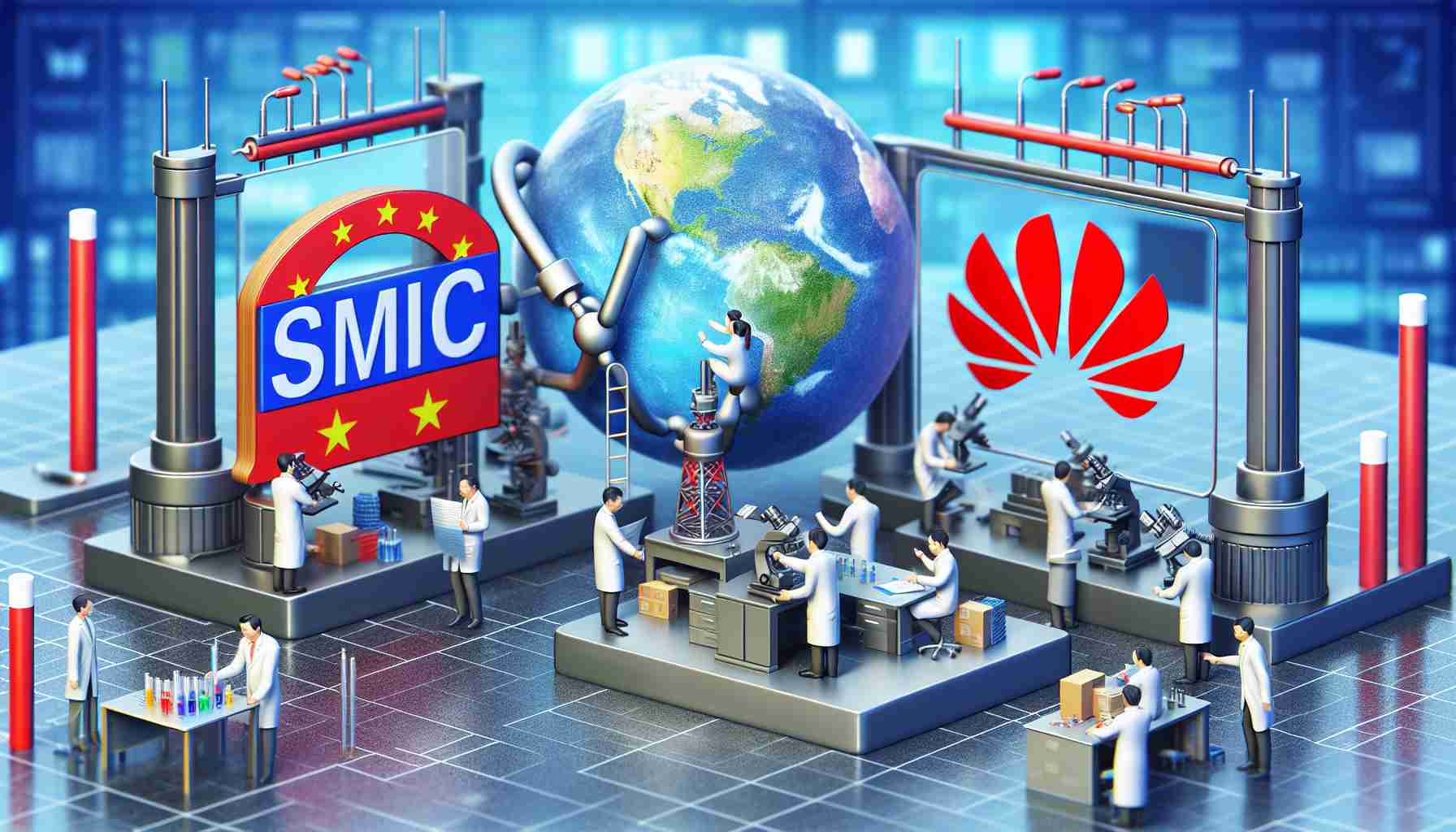 China’s SMIC and Huawei Continue R&D Efforts Amid US Sanctions