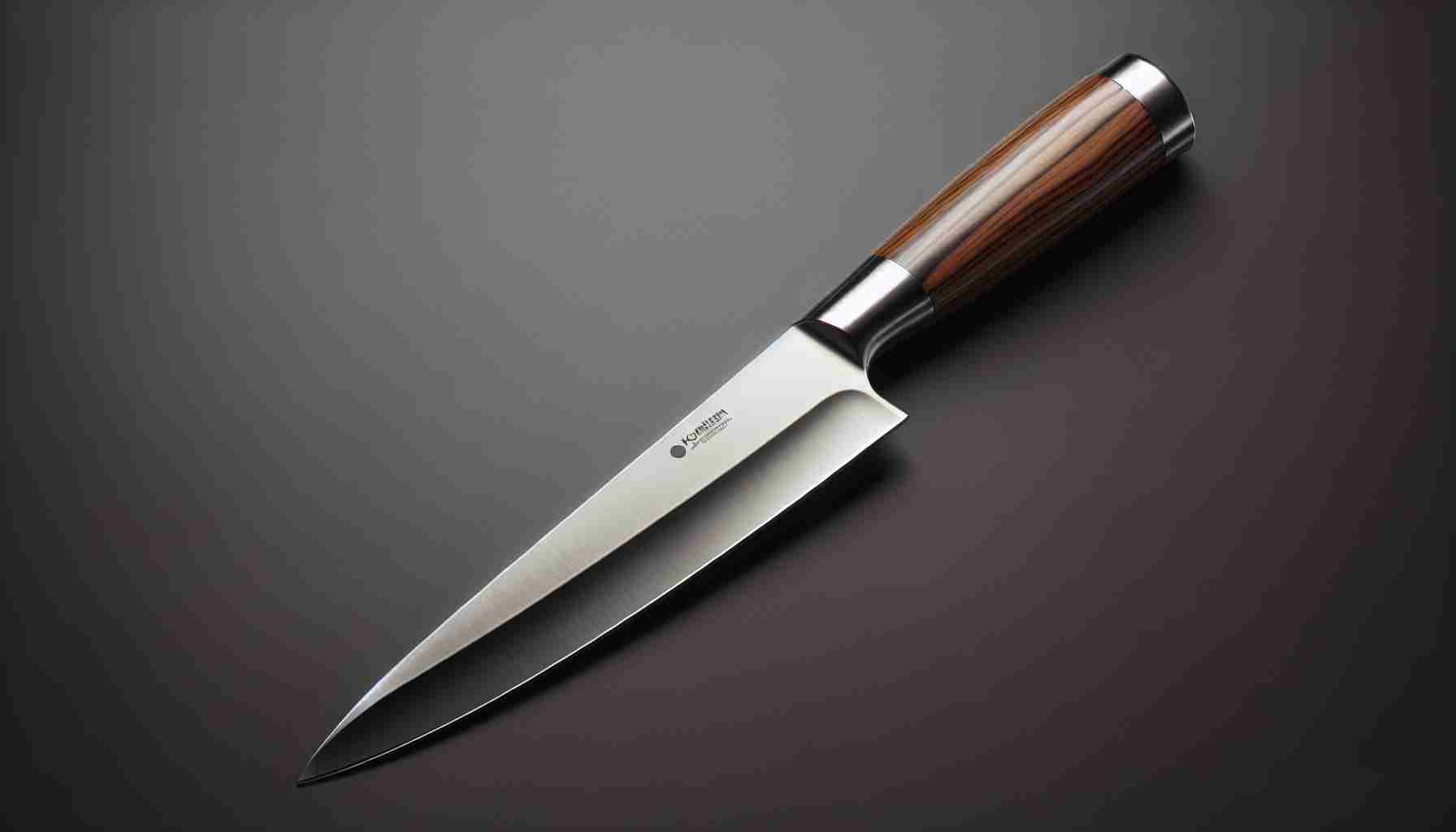 Santoku Ebony Wood Kohersen – Ostry, precyzyjny nóż kuchenny