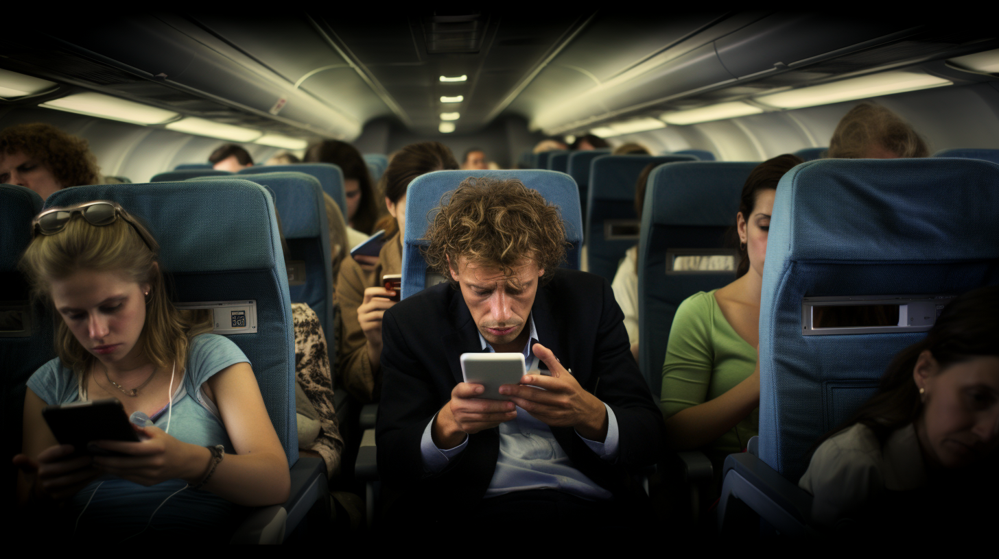 De echte reden waarom u uw telefoon niet mag gebruiken in een vliegtuig