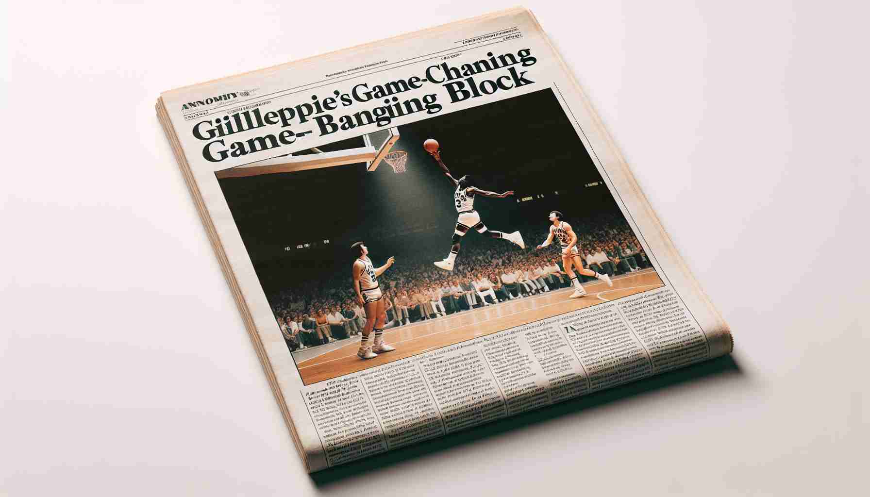 New Article: Gillespie’s Game-Changing Block: A Defining Moment in Basketball History