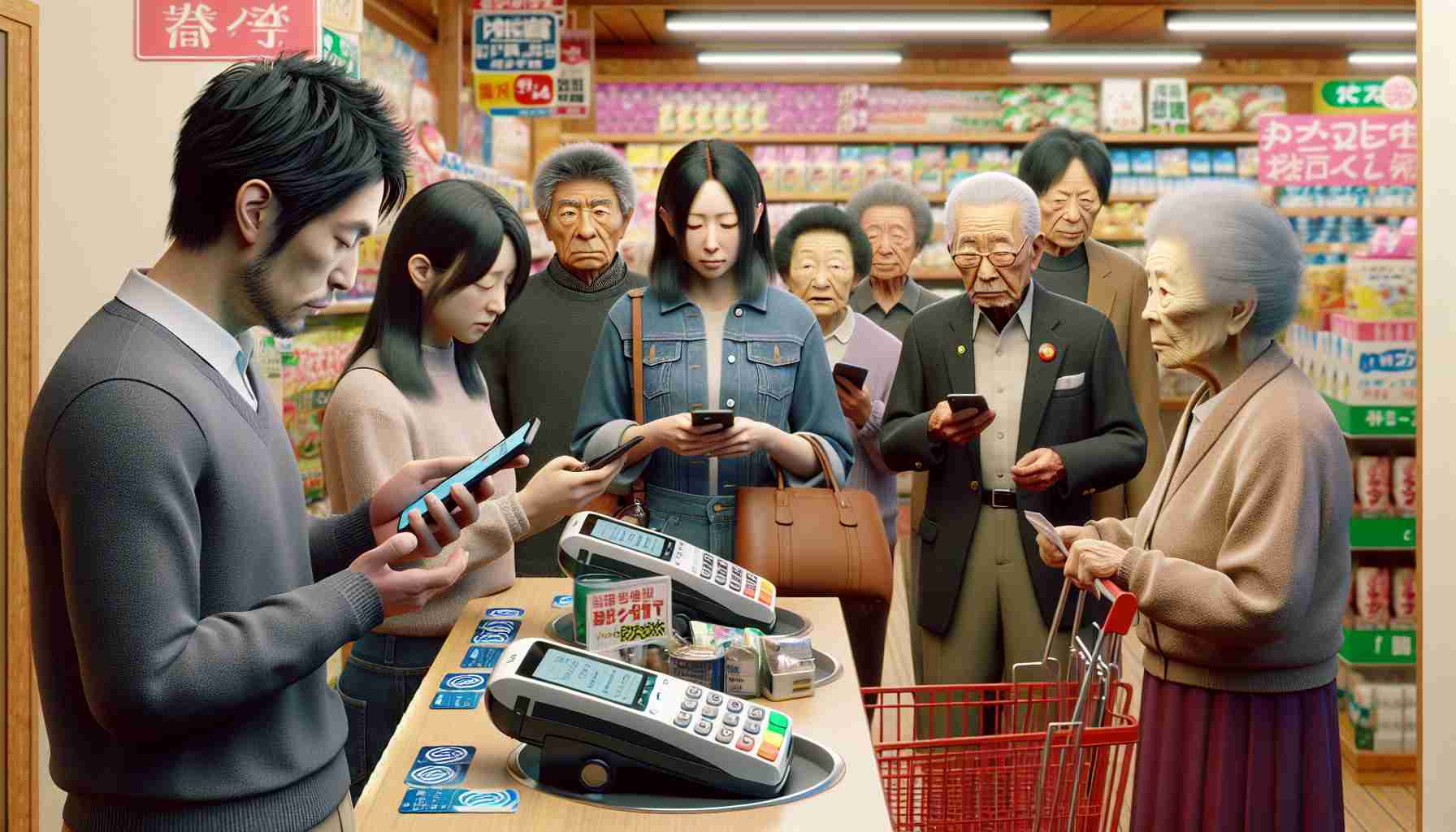 Japan’s Push for Digital Payments Faces Resistance from Elderly Population