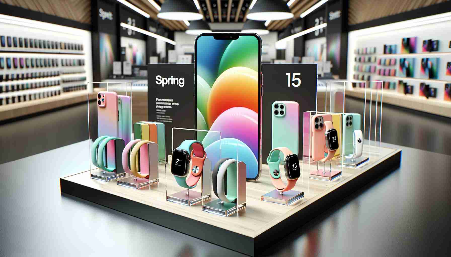 Apple Unveils Vibrant Spring Colors for iPhone 15 Cases and Apple Watch Bands