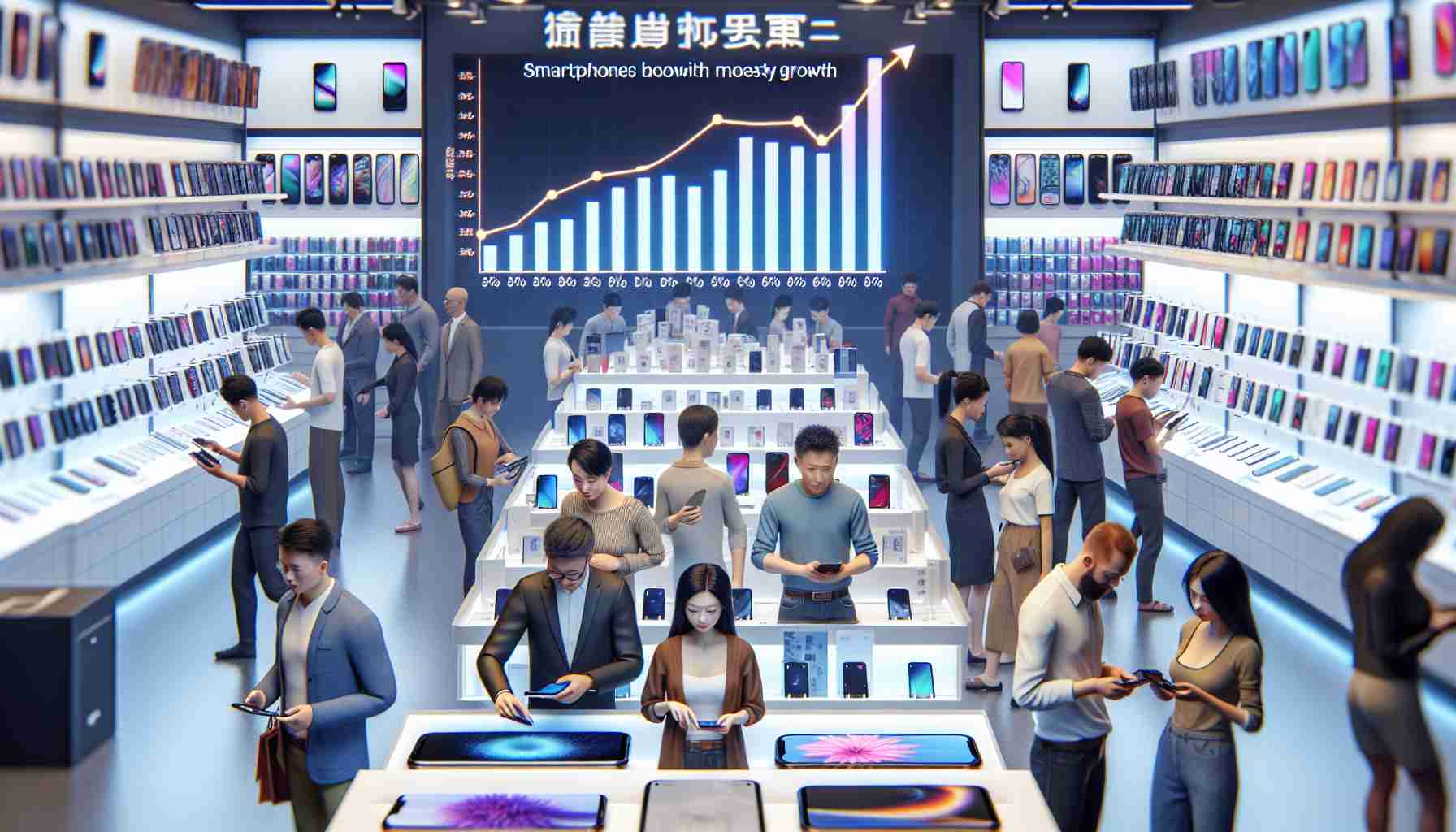 China’s Smartphone Market Witnesses Modest Growth