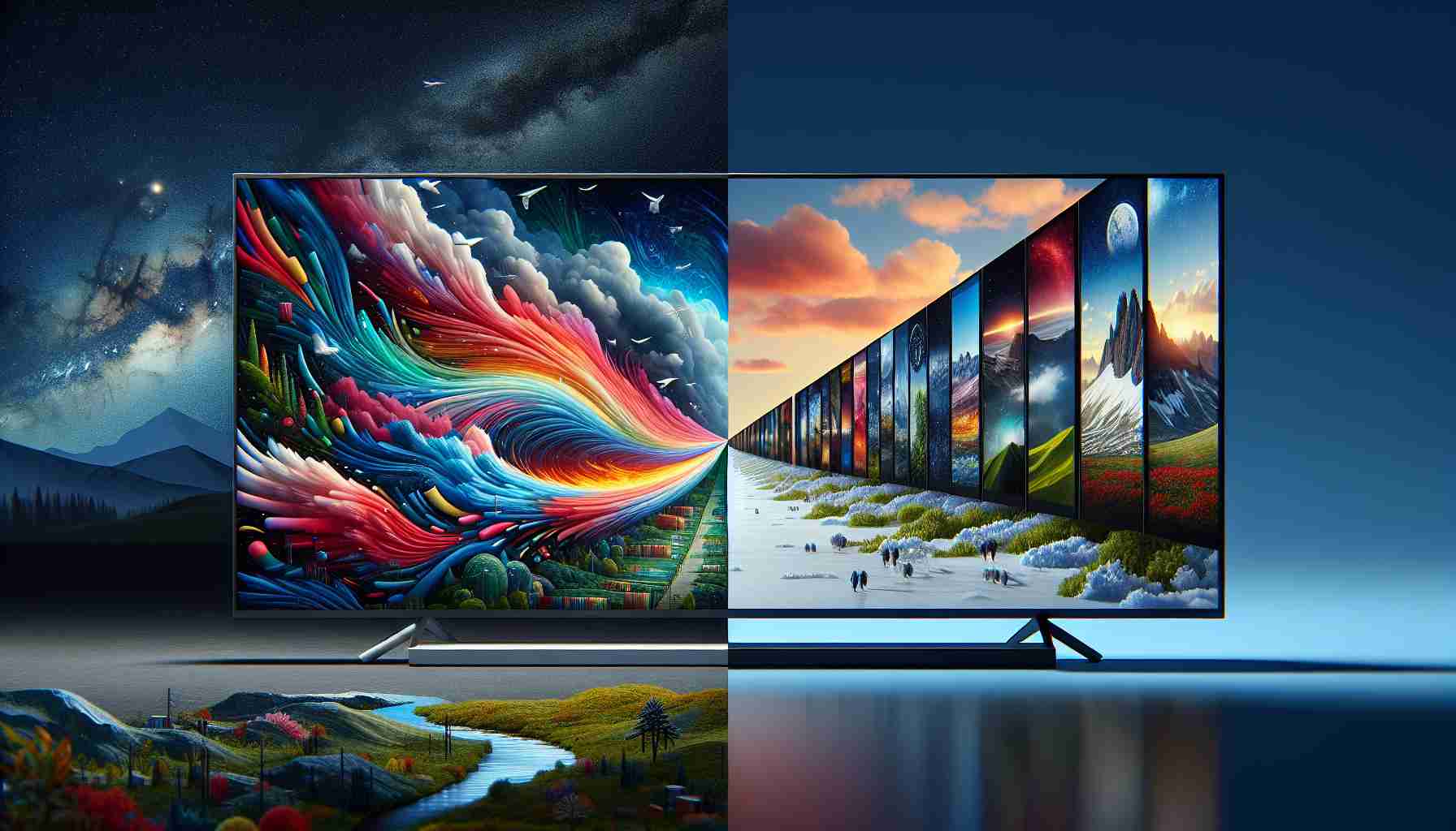 Apple TV’s Aesthetic Screensavers vs. YouTube’s Slide Show