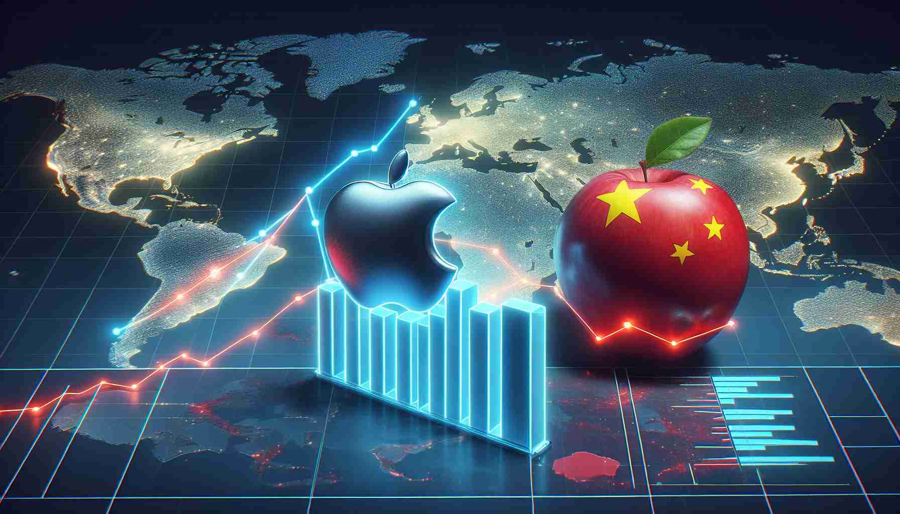 Decline in Chinese Market Share for Apple Amidst Rival Huawei’s Surge