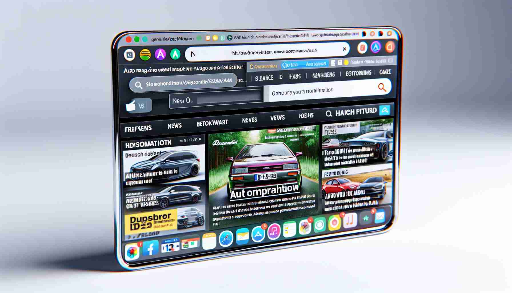 Navigating to CAR Magazine with Modern Browsers