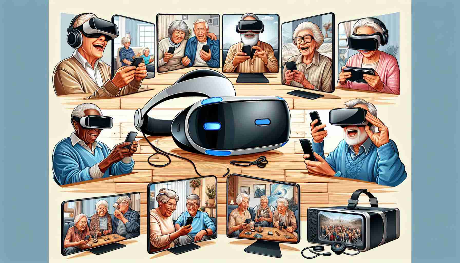 Smartphones Could Revolutionize Virtual Reality for Seniors