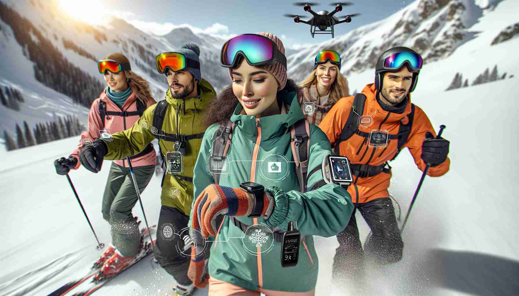 Revolutionizing Group Ski Ventures with Advanced Communication Tech