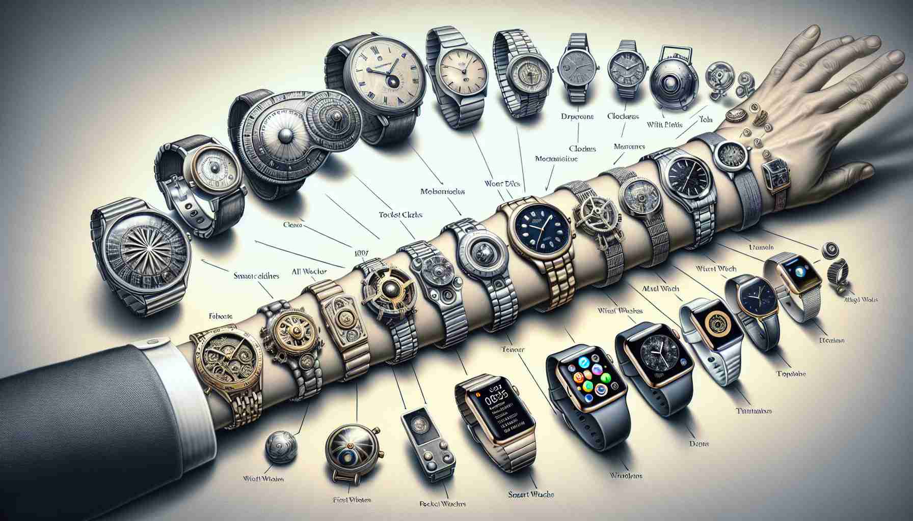 The Evolution of Timekeeping: High-Tech Smartwatches Revolutionize the Wrist