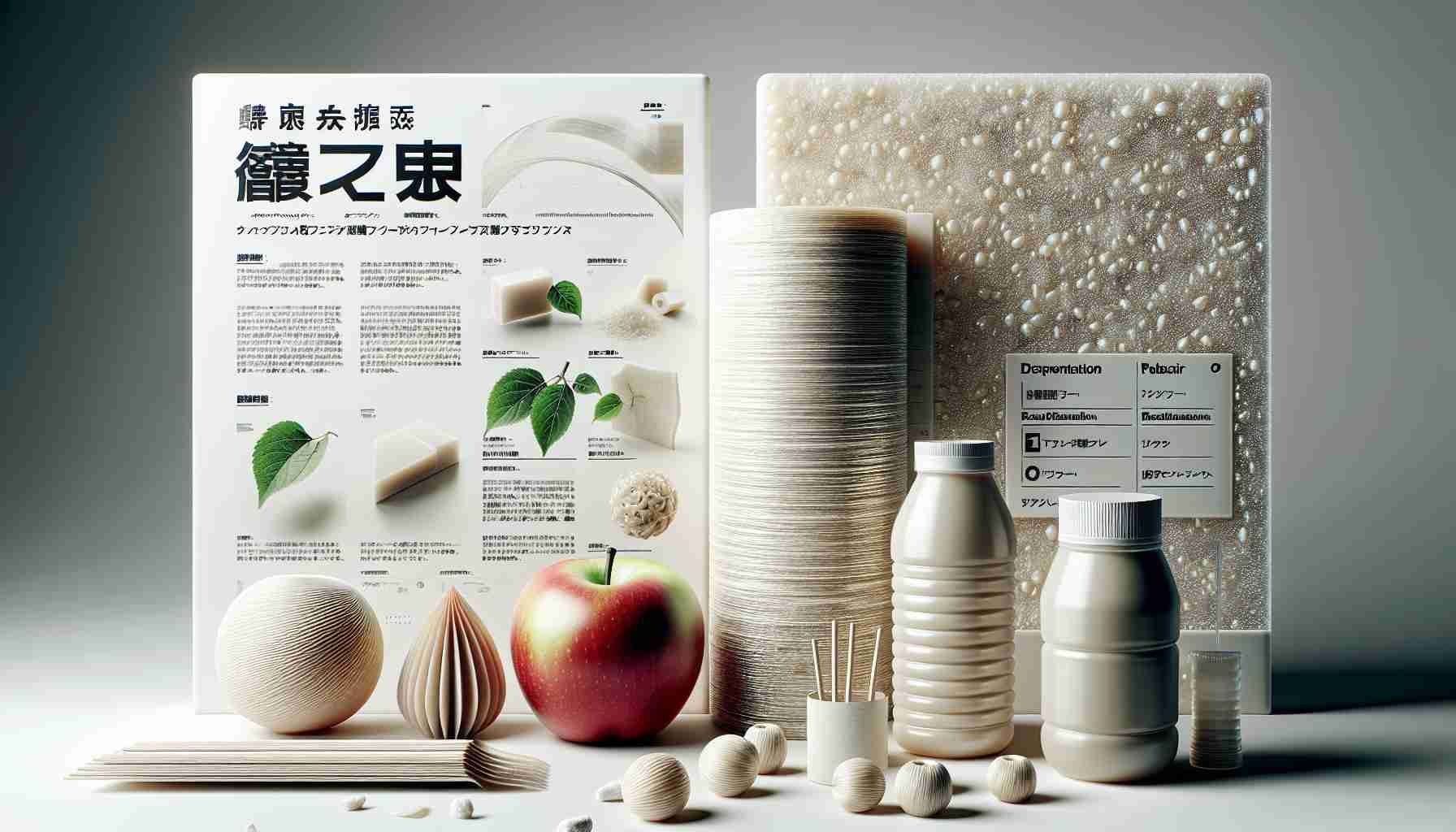 Revolutionary Biomaterial Made from Apple Waste Unveiled by Japanese Design Studio