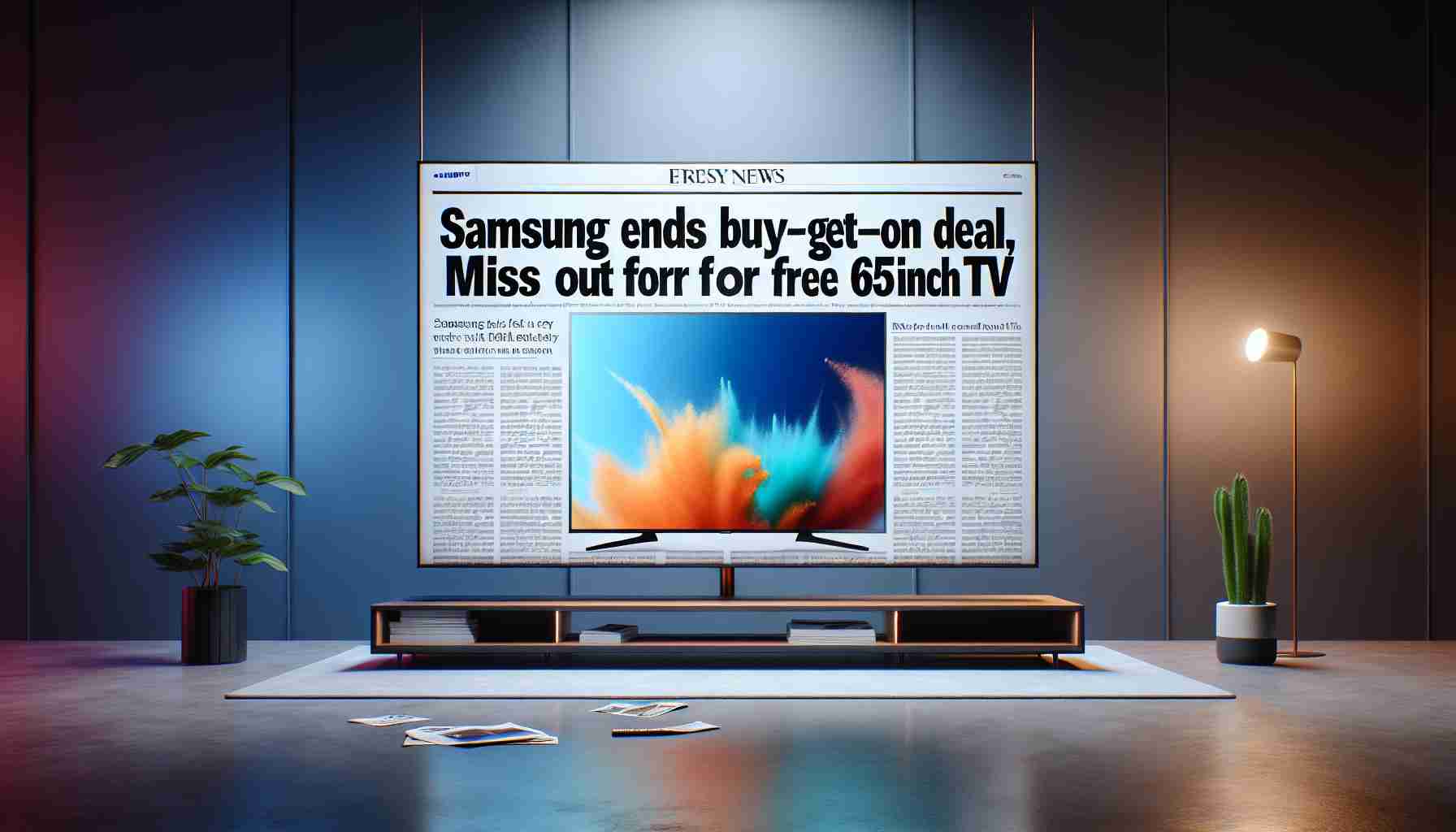 Samsung Ends BOGO Deal, Miss Out on Free 65-inch TV