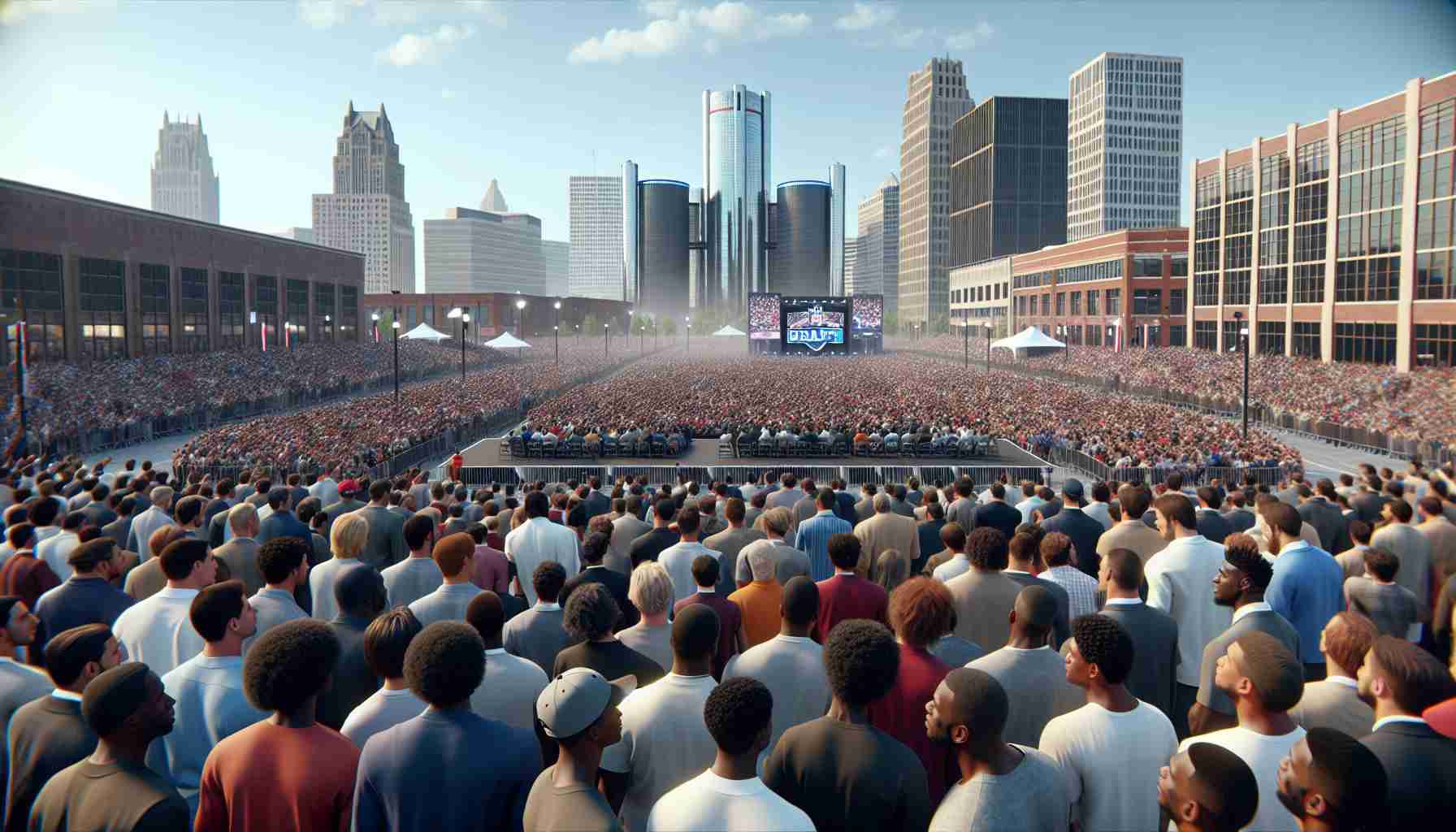 Day One of NFL Draft Concludes Early Due to Overflowing Crowds in Detroit