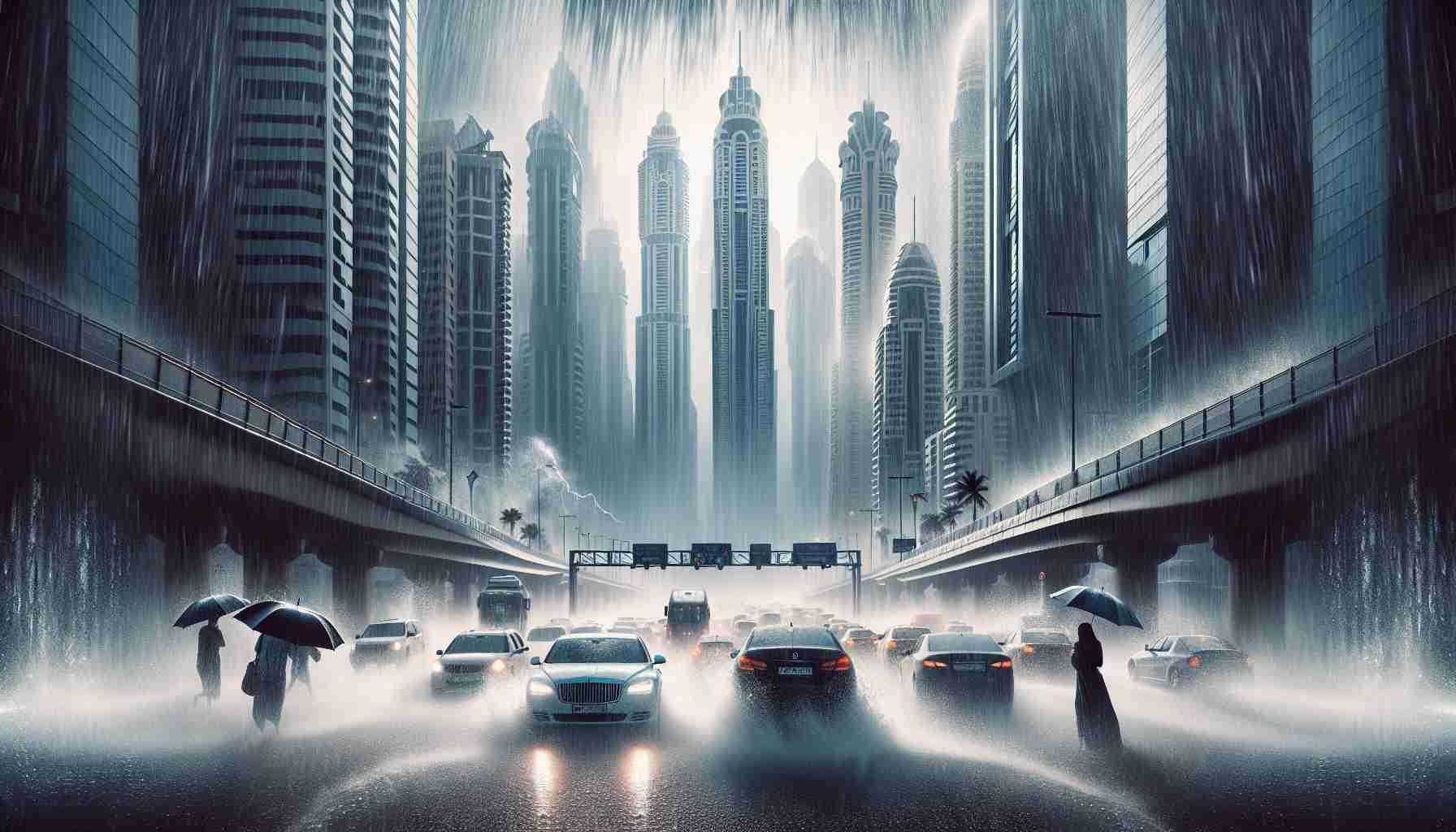 Unprecedented Downpour Paralyzes Dubai