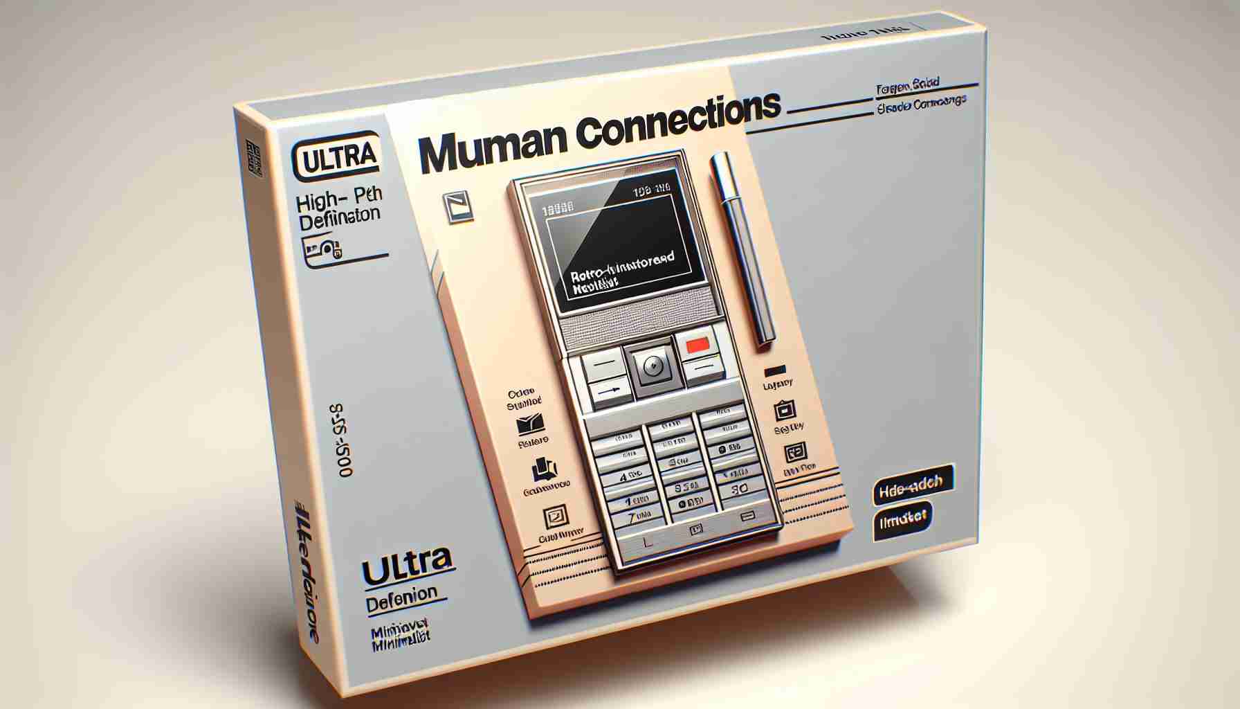 The New Retro-Inspired Minimalist Mobile: Crafting Stronger Human Connections