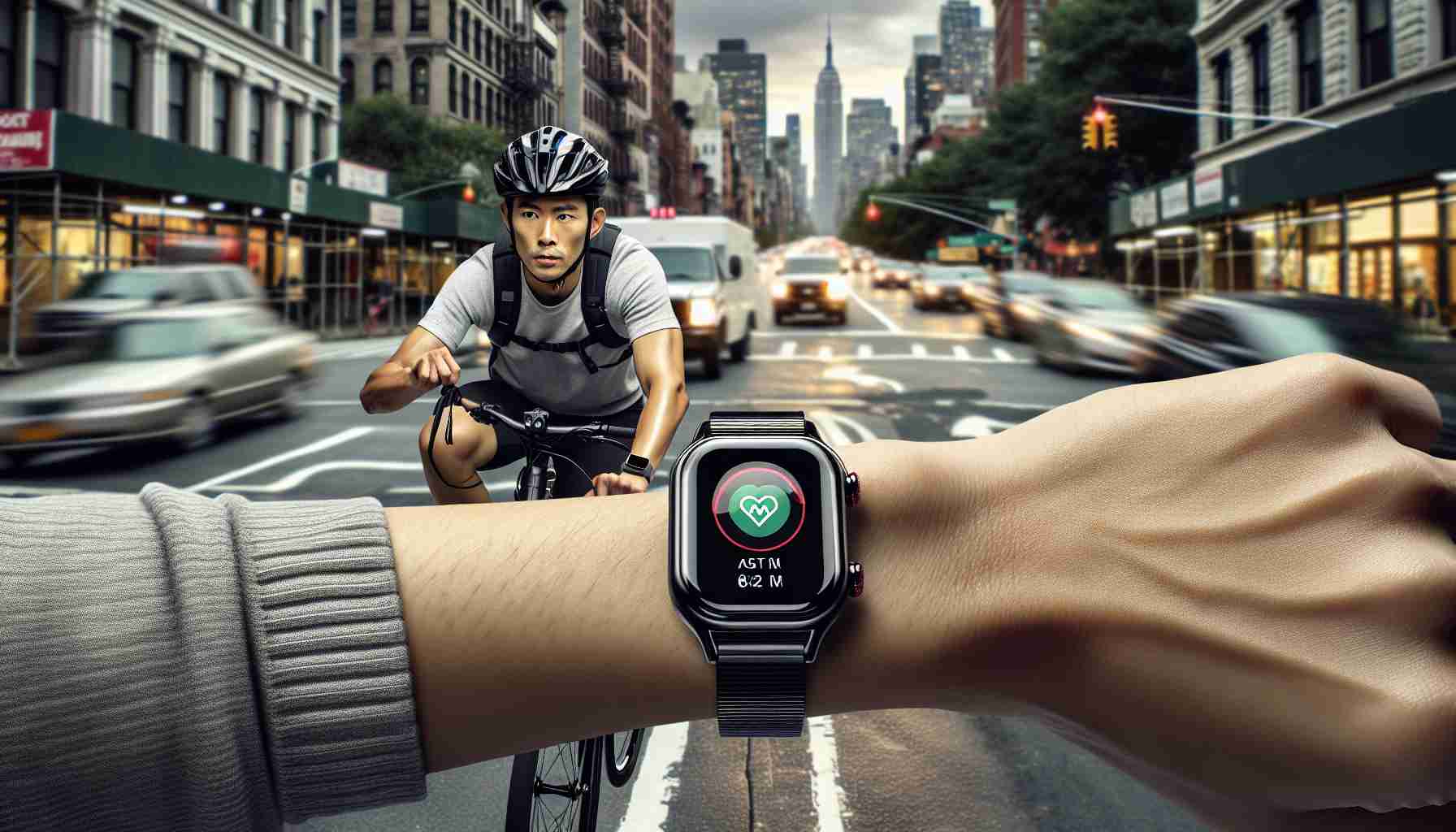 Smartwatch Features Turn Life-Saving Device For NYC Cyclist