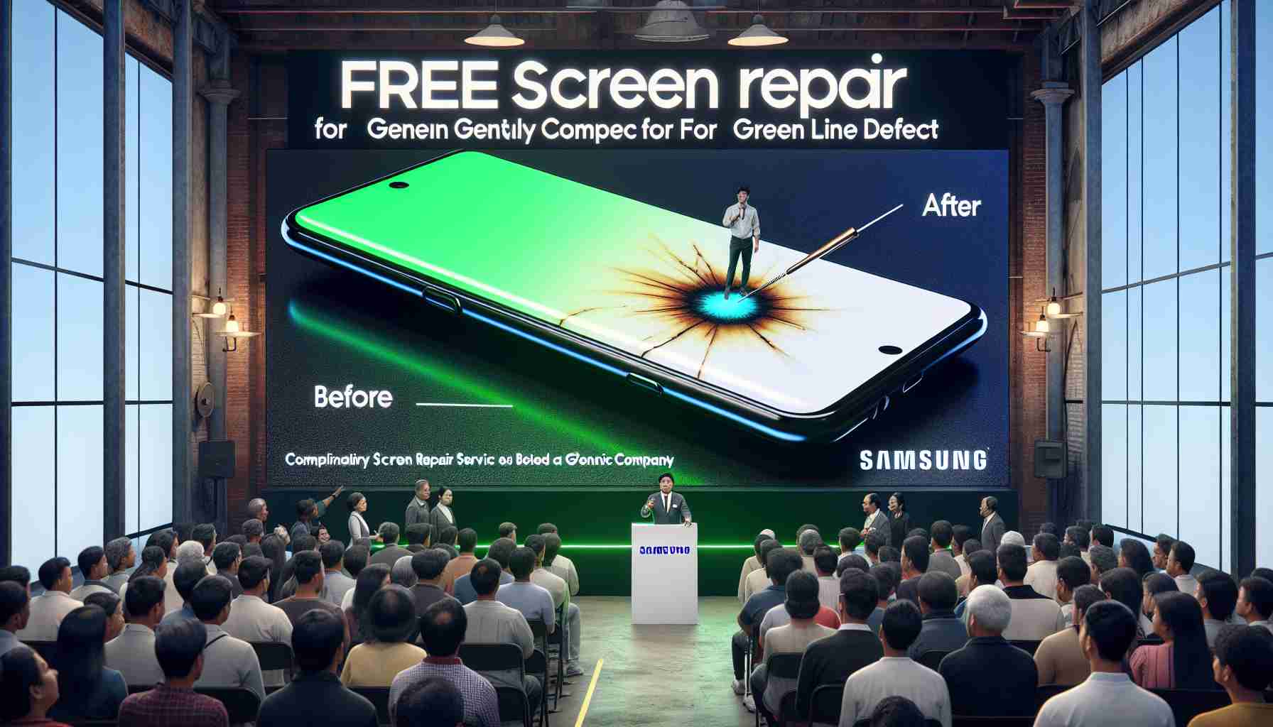 Samsung India Launches Complimentary Screen Repair for Green Line Defect