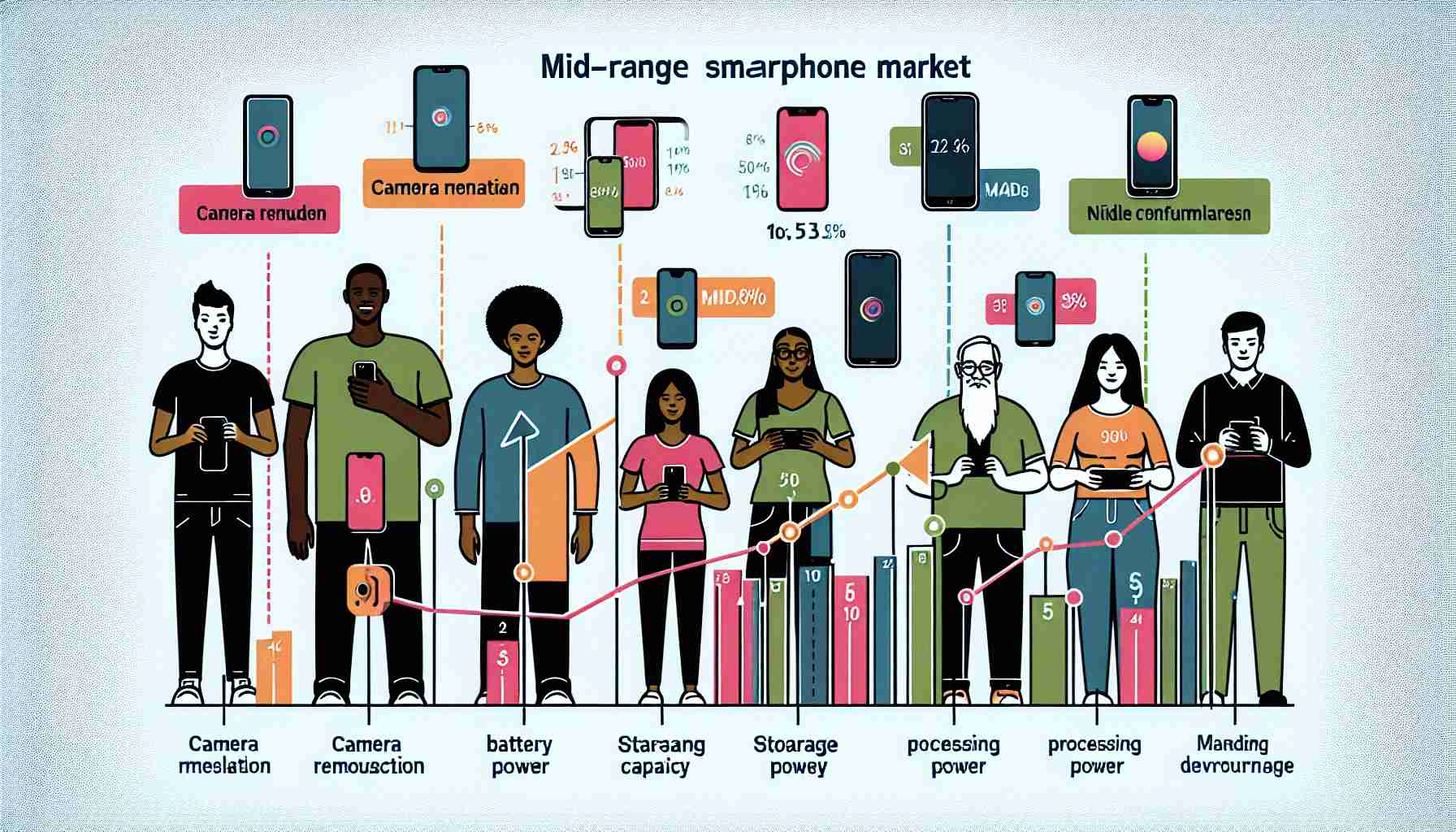 The Evolving Mid-Range Smartphone Market: Innovation and Consumer Demands