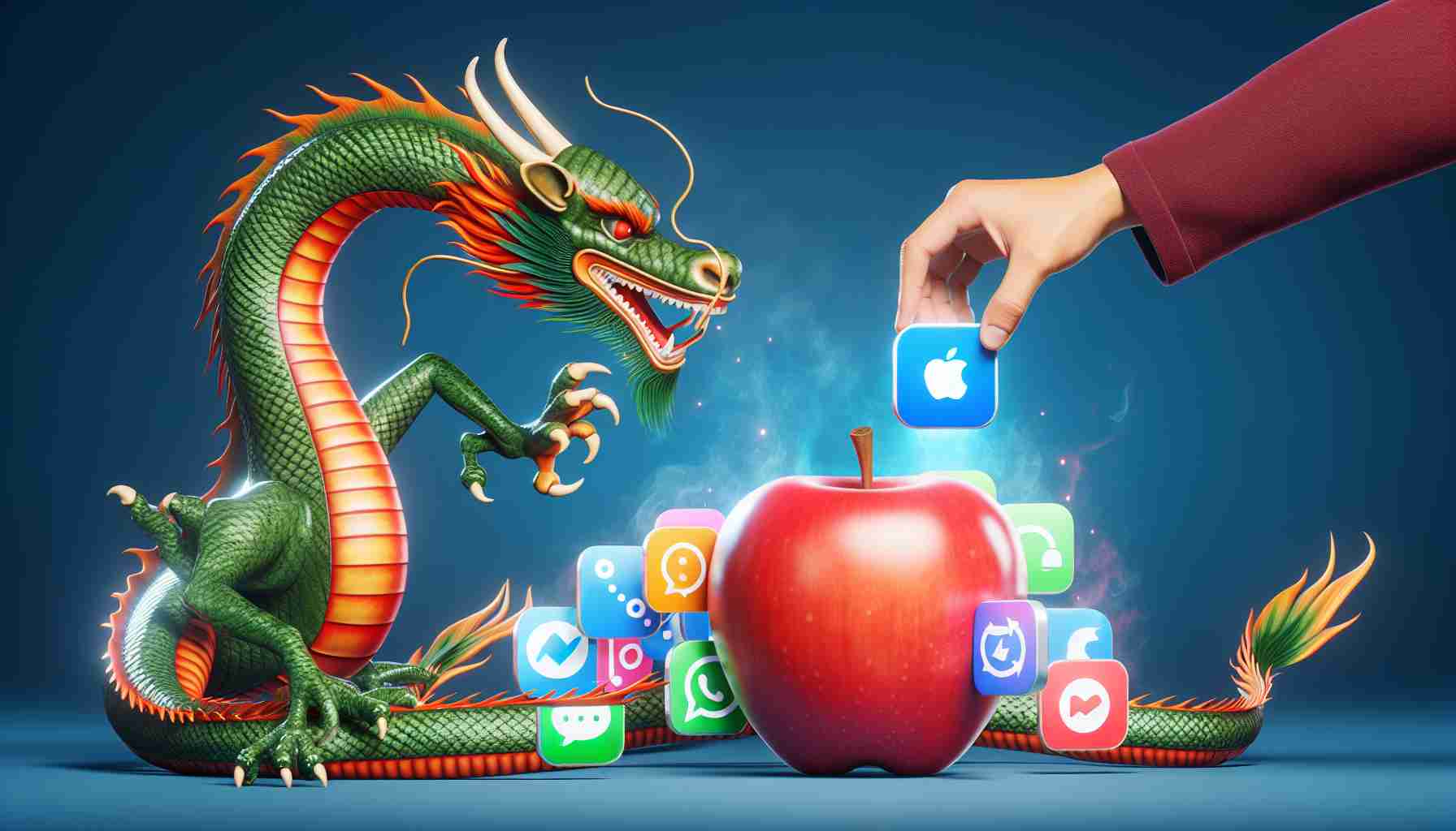 Apple Complies with China’s Demand to Remove Messaging Apps