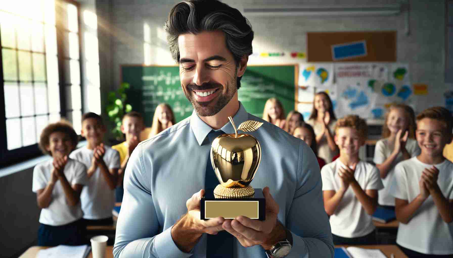 Belvidere Educator Receives Prestigious Golden Apple Award