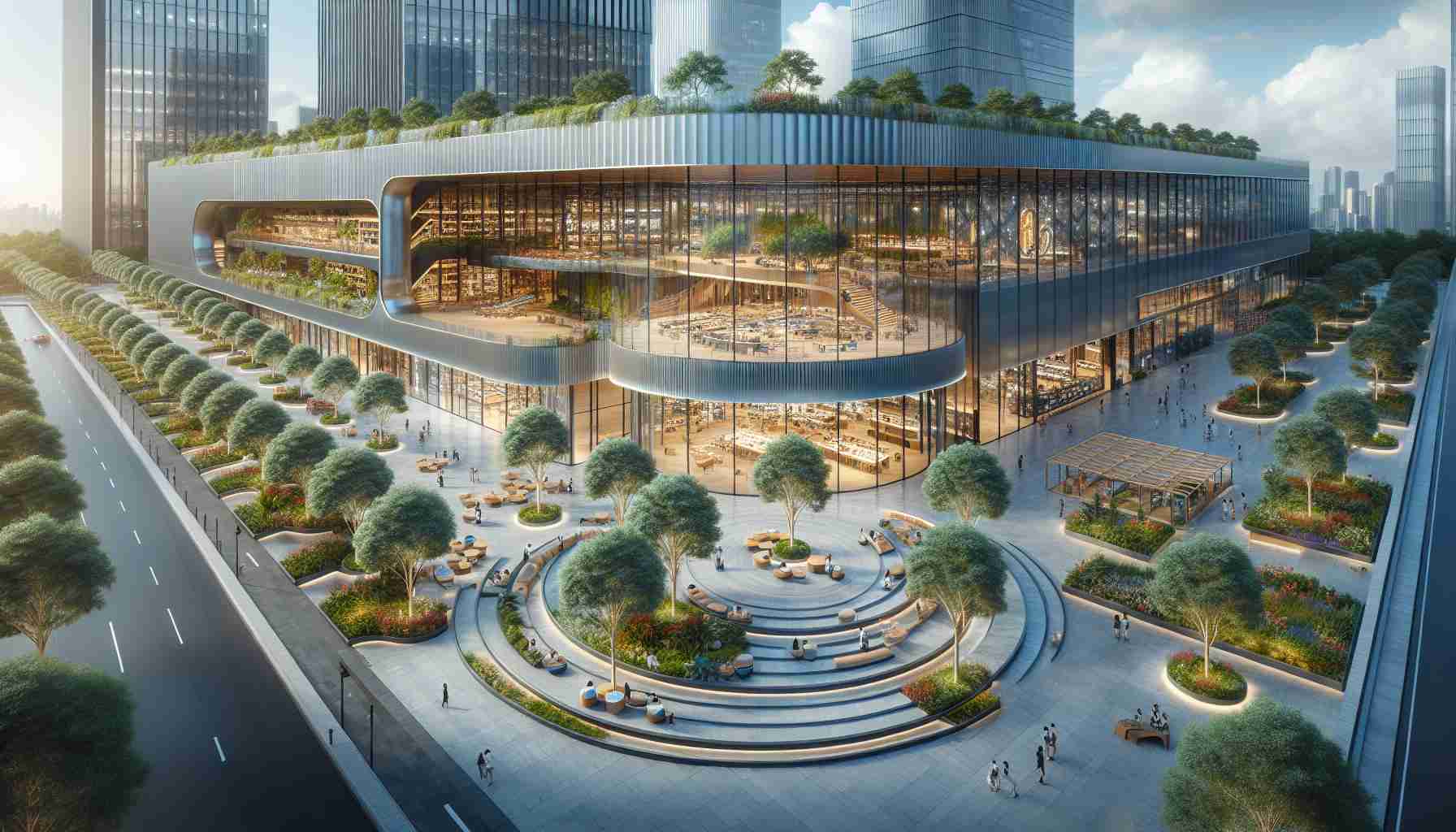 Foster + Partners Unveils Innovative Apple Store and Public Space in Shanghai