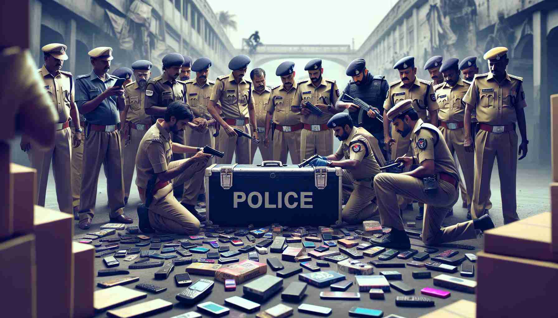 Hyderabad Police Dismantle International Mobile Phone Smuggling Ring