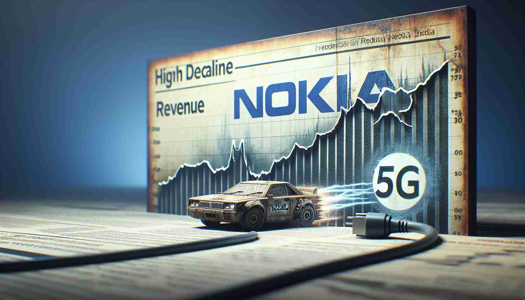 Nokia Witnesses Sharp Decline in India Revenue Amidst Slowed 5G Expansion