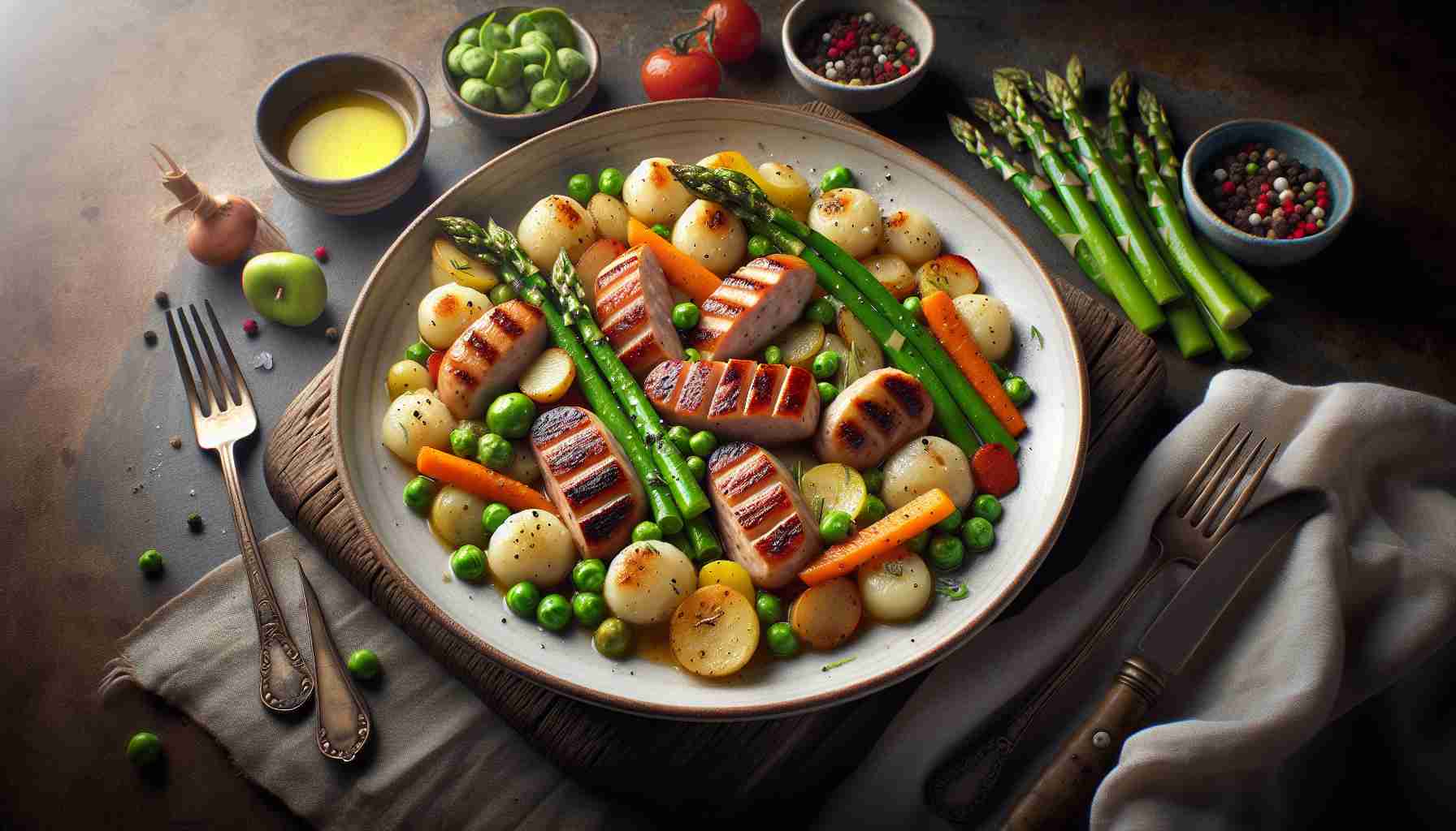 Refresh Your Palate with Chicken Apple Sausage and Spring Veg Gnocchi