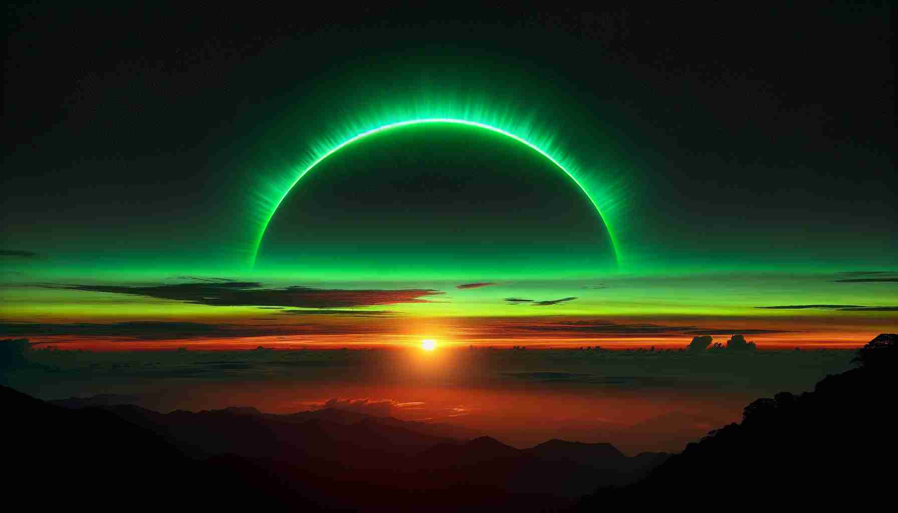 A Celestial Surprise: The Evening Sky’s Green Flash