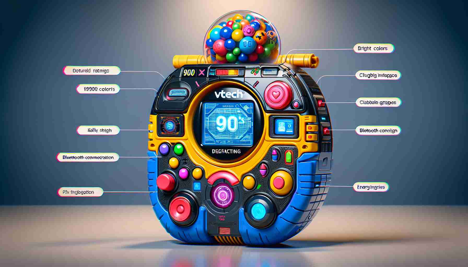 Reviving the ’90s VTech Toy with Modern Tech Twist