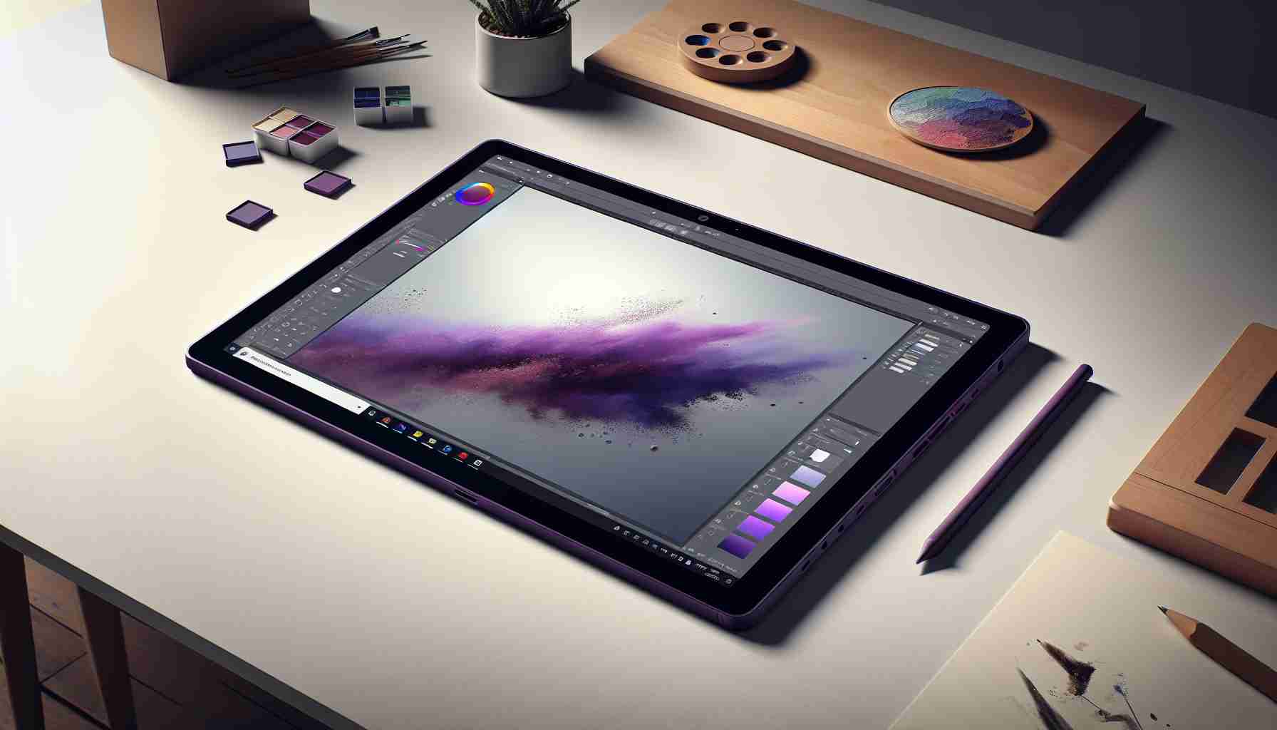 New Huawei MatePad Pro 13.2 in Roland Purple: A Canvas for Digital Artists