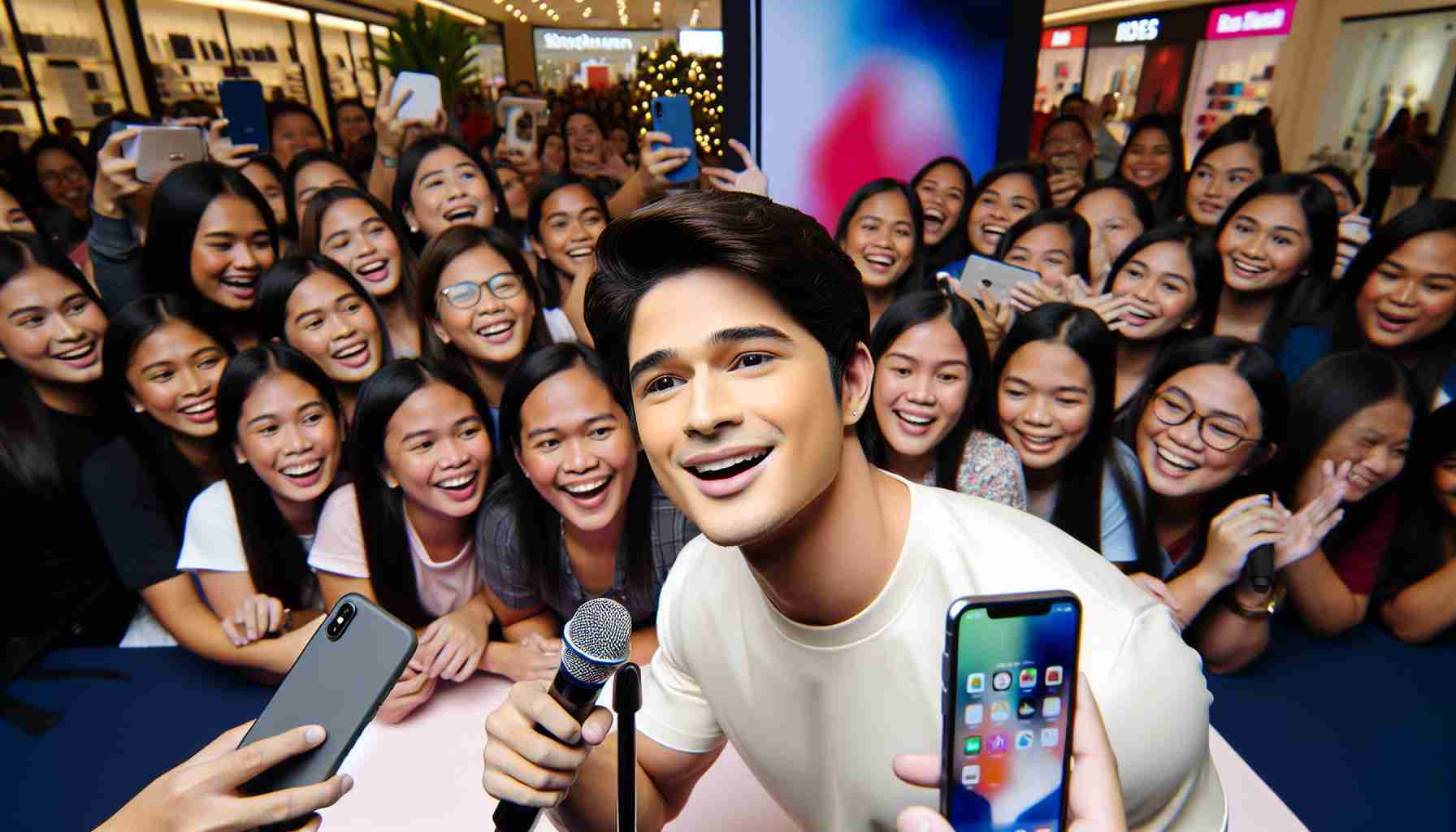 Alden Richards Charms Fans at Exclusive vivo Meet and Greet