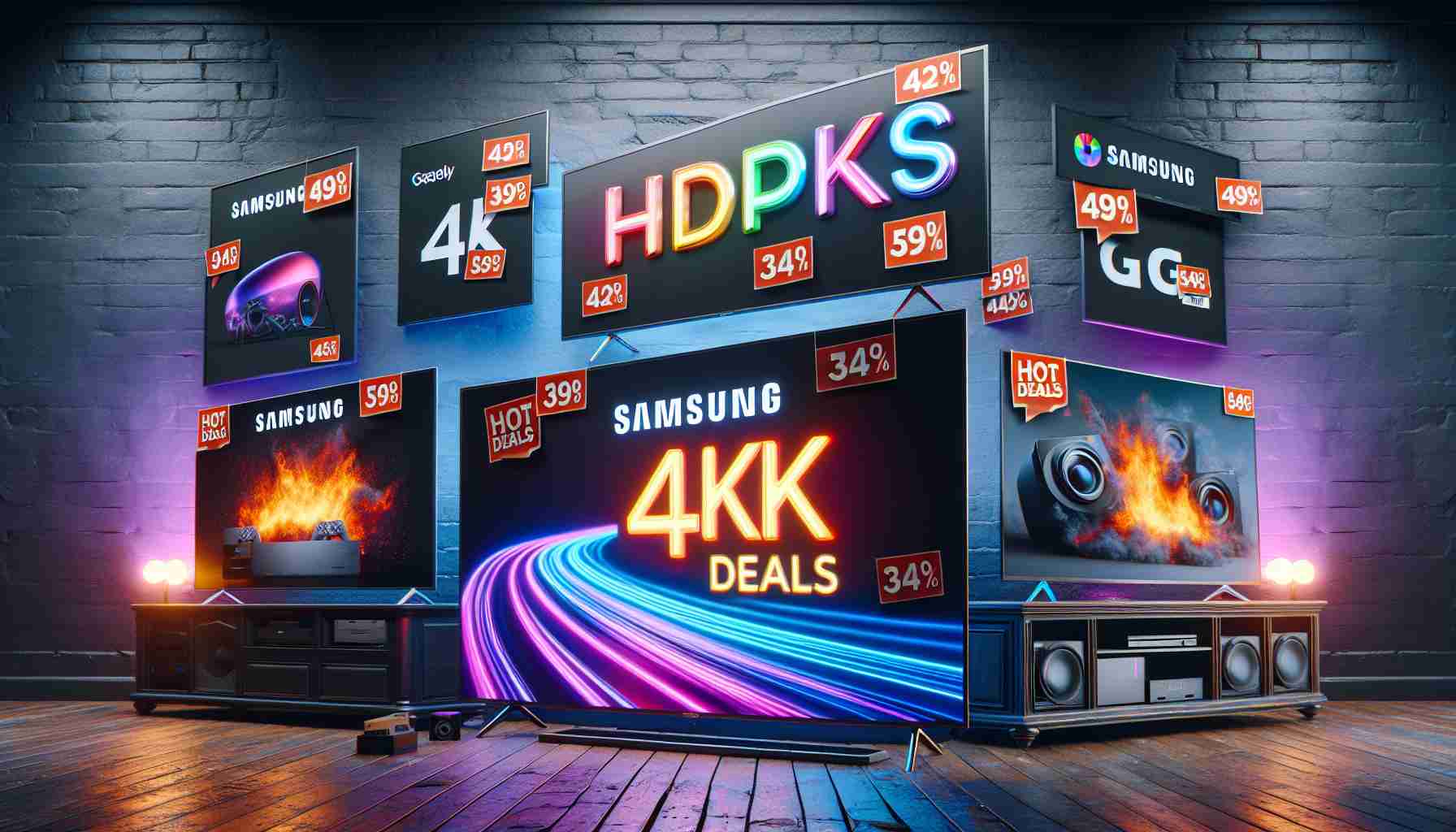 Score Bargain 4K TVs: Samsung and LG Hot Deals at Argos