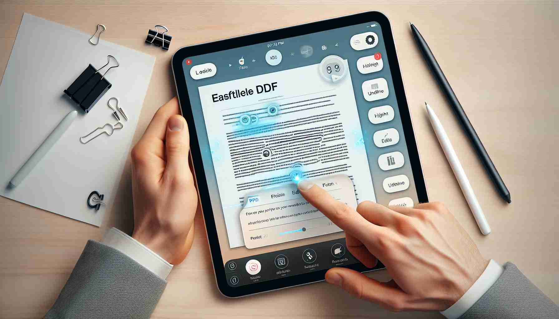 Effortless PDF Editing on iOS Devices