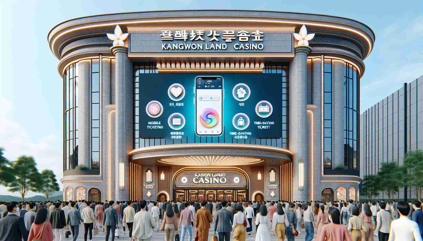 Kangwon Land Casino Introduces Time-saving Mobile Ticketing System