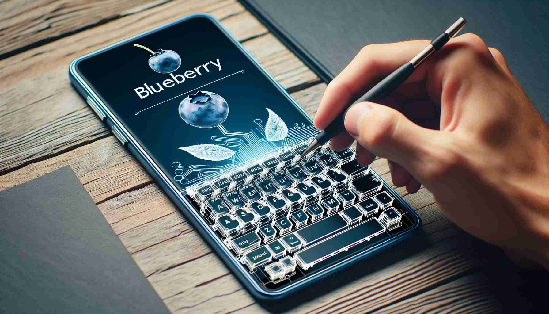 Reviving the Physical Keyboard: The BlueBerry Enhances Smartphones