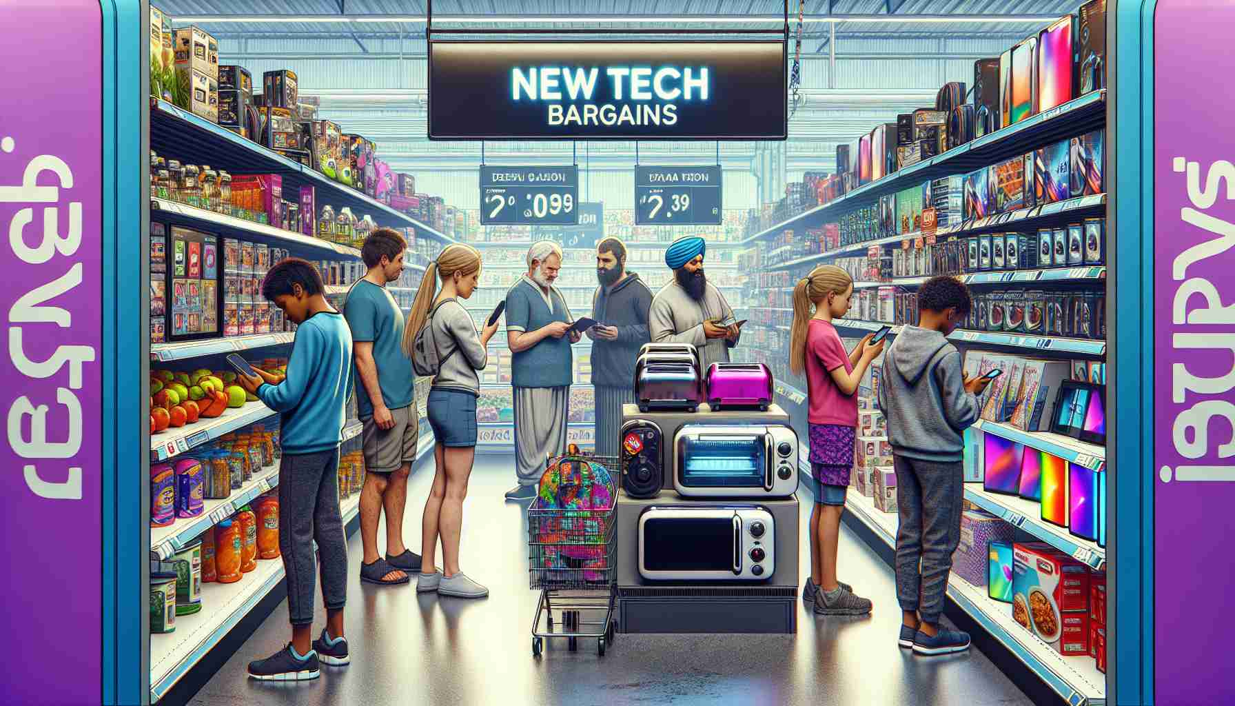 New Tech Bargains at ŞOK Markets Attract Customers