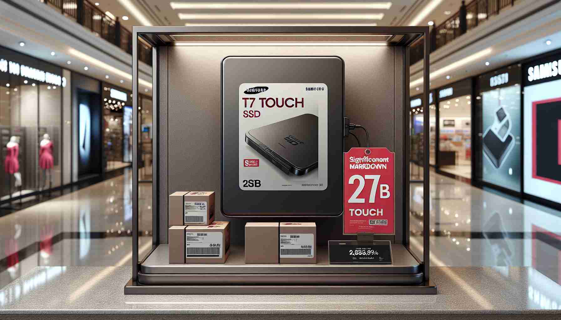 Significant Discount on Samsung T7 Touch 2TB Portable SSD